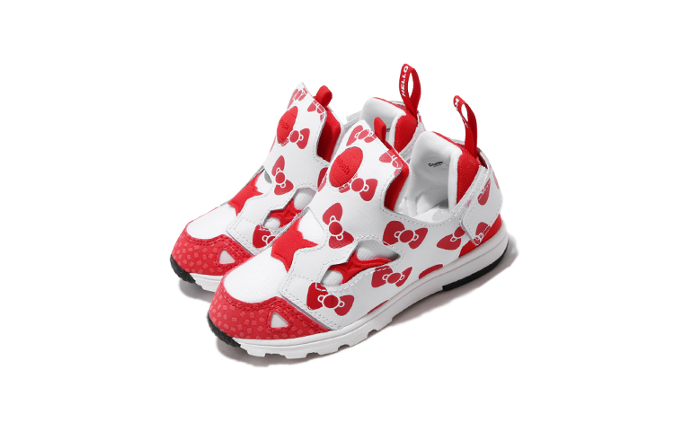 Lookbook (嬰幼兒款) (學齡兒童款) Sanrio x Reebok Instapump Fury 'Hello Kitty' EH3059