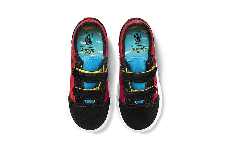 Shop (TD) 심슨 가족 x 반스 올드스쿨 '바트 심슨' 낙서 에디션 VN0A38JN17A