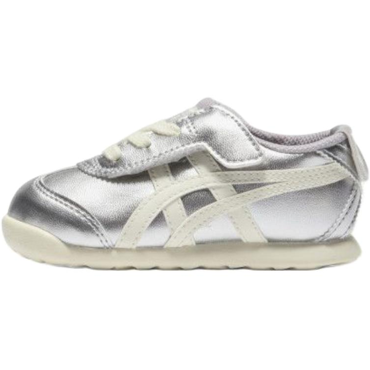 (Toddler) (Pre School) Onitsuka Tiger Mexico 66 Shoes Silver White - Baby Comfort Fit. 1184A074-020