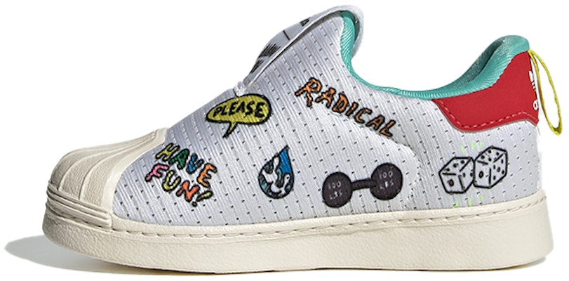 (Toddler) Aaron Kai x adidas Superstar 360 Primeblue 'Pop Art Style Waves' FX4926 Buy (Toddler) Aaron Kai x adidas Superstar 360 Primeblue 'Pop Art Style Waves' FX4926