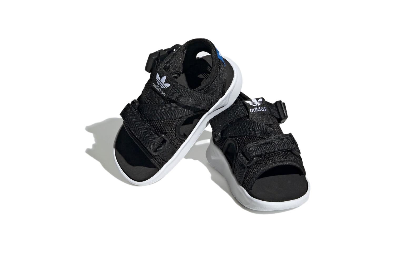 Lookbook (TD) Sandalias adidas 360 3.0 I 'Negro Blanco' HQ6050