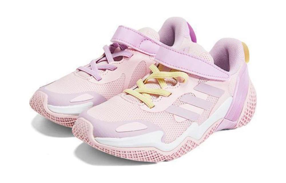 Lookbook (TD) アディダス 4uture ランニングシューズ ピンク/紫/黄 HP3068