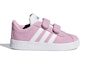 Order (TD) adidas /Baby VL Court 20 Merah Jambu F36396