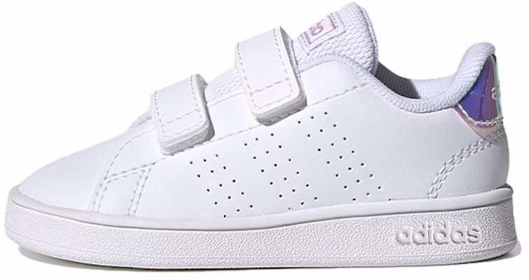 (Toddler) adidas Advantage 'White Silver Metallic' FY4626 Buy (Toddler) adidas Advantage 'White Silver Metallic' FY4626