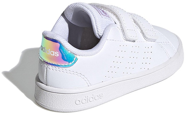 (Toddler) adidas Advantage 'White Silver Metallic' FY4626 Shop (Toddler) adidas Advantage 'White Silver Metallic' FY4626