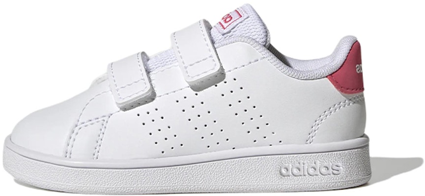 (TD) adidas Advantage Court Dua 'White Real Pink' Velcro Kanak-Kanak Putih Merah Jambu GW6501 Buy (TD) adidas Advantage Court Dua 'White Real Pink' Velcro Kanak-Kanak Putih Merah Jambu GW6501