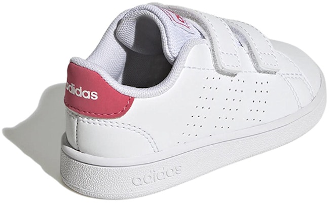 (TD) adidas Advantage Court Dua Strap 'Putih Real Pink' GW6501 Shop (TD) adidas Advantage Court Dua Strap 'Putih Real Pink' GW6501
