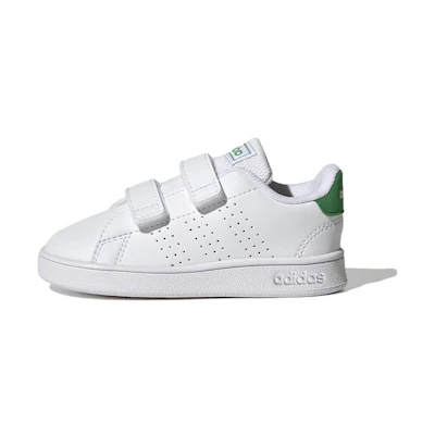 (TD) adidas Advantage Lifestyle Court Two Hook-and-Loop 'White Green'