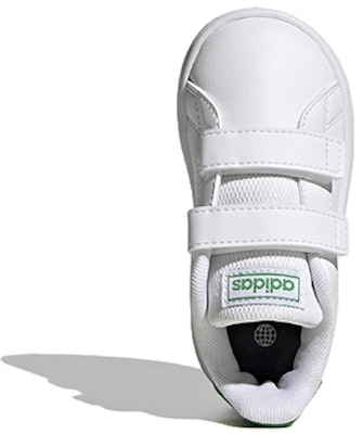 (Toddler) adidas Advantage Lifestyle Court Two Hook-and-Loop 'White Green' GW6500 Purchase (Toddler) adidas Advantage Lifestyle Court Two Hook-and-Loop 'White Green' GW6500