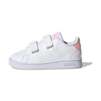(TD) Adidas Advantage Shoes 'White Pink'