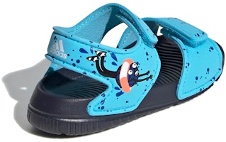 嬰幼兒 adidas Altaswim 卡通圖案 魔術貼 防滑耐磨 低筒 嬰幼兒鞋 藍黑 Shop 嬰幼兒 adidas Altaswim 卡通圖案 魔術貼 防滑耐磨 低筒 嬰幼兒鞋 藍黑