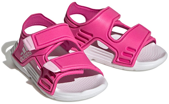 (Toddler) adidas Altaswim Sandals 'Lucid Fuchsia White' FZ6505 Lookbook (Toddler) adidas Altaswim Sandals 'Lucid Fuchsia White' FZ6505