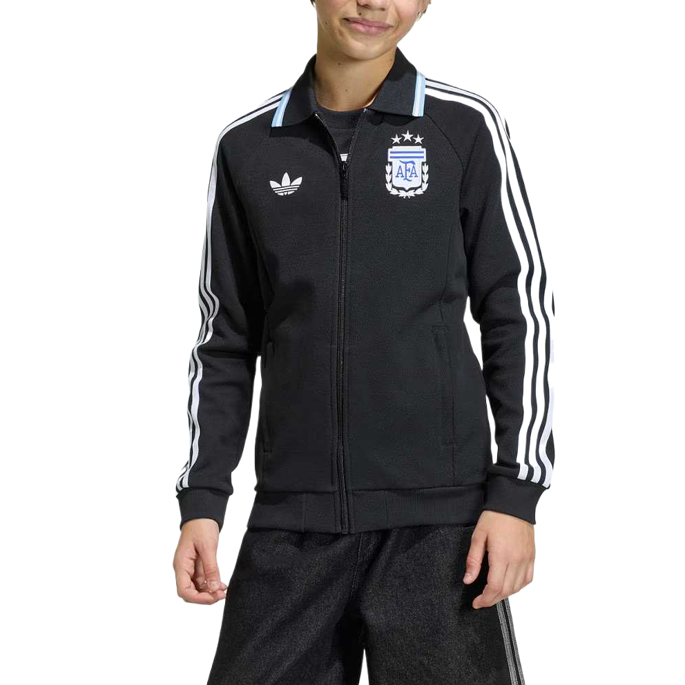 Buy (Toddler) adidas Argentina Away Anthem Jacket Kids - Retro Football Jacket JZ6286