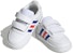 (TD) adidas Breaknet Gaya Court Dua-Tali Velcro 'Putih Biru Merah' HP8971