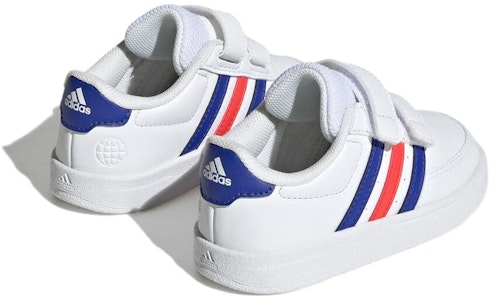 嬰幼 adidas Focus Breathein 舒適 防滑減震 低筒 學步鞋 白色 Shop 嬰幼 adidas Focus Breathein 舒適 防滑減震 低筒 學步鞋 白色