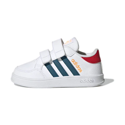 (TD) Adidas Breaknet Shoes 'Cloud White Orbit Indigo Scarlet'