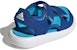 (TD) adidas Comfort Kasut Sandal Sukan Santai Biru GZ1309