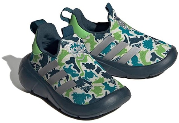 (Toddler) adidas Monofit Slip-On Shoes 'Grey Silver Semi Lucid Lime' ID9645 Lookbook (Toddler) adidas Monofit Slip-On Shoes 'Grey Silver Semi Lucid Lime' ID9645