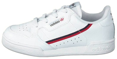 (Toddler) adidas Continental 80 'White Navy Scarlet' G28218 (Toddler) adidas Continental 80 'White Navy Scarlet' G28218