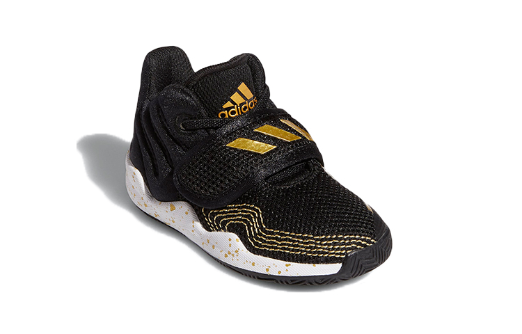 Lookbook (TD) adidas Deep Threat I ''Schwarz Gold Metallic Spritzer'' FX7228