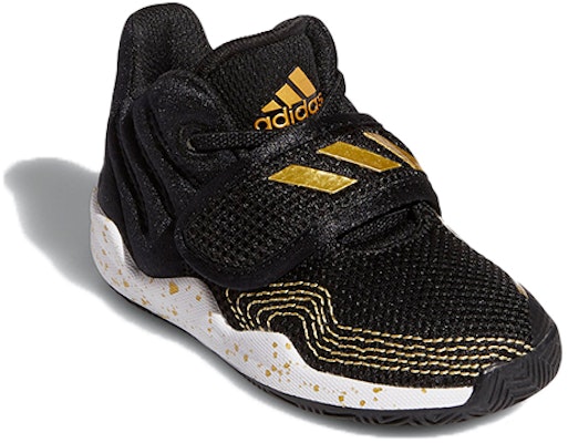 (TD) adidas Deep Threat I 'Hitam Emas Metalik Splatter' FX7228 Lookbook (TD) adidas Deep Threat I 'Hitam Emas Metalik Splatter' FX7228