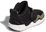 Shop (TD) adidas Deep Threat I 'Hitam Emas Metalik Percik' FX7228