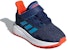 (TD) adidas Duramo 9 'Biru Putih Velcro' F35111