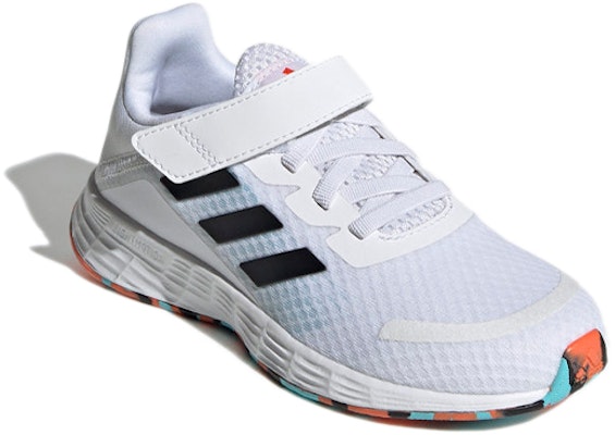 (Preschool) adidas Duramo Sl 'White Black Blue' GW2241 Lookbook (Preschool) adidas Duramo Sl 'White Black Blue' GW2241