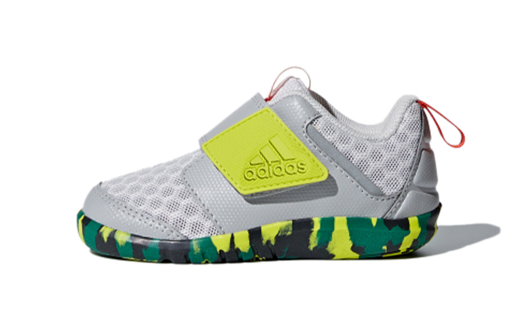(Toddler) adidas Fortaplay Cool I 'Gray Yellow Green' CP9429