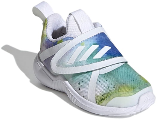 (Toddler) adidas Fortarun X 'White Green Blue' FW6424 Lookbook (Toddler) adidas Fortarun X 'White Green Blue' FW6424