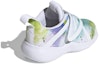 Shop (TD) adidas Fortarun X 'Putih Hijau Biru' FW6424