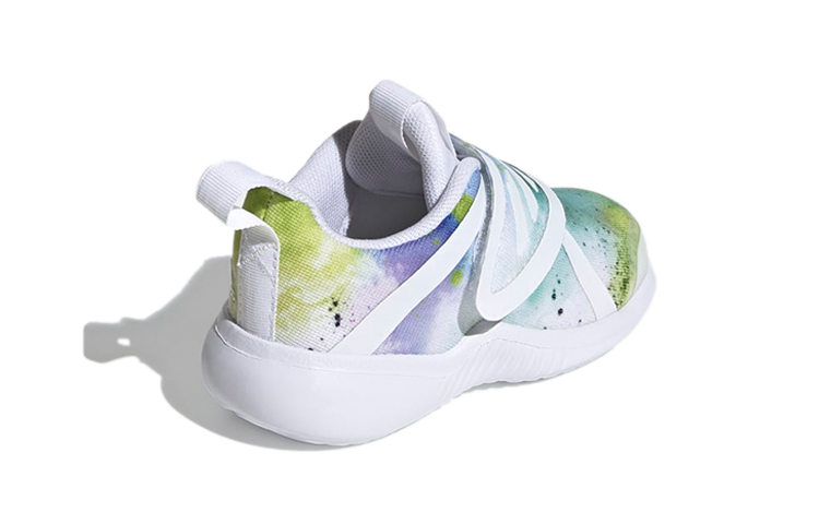 Shop (TD) adidas Fortarun X ''Bianco Verde Blu'' FW6424