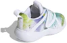 Shop (TD) adidas Fortarun X ''Bianco Verde Blu'' FW6424