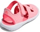 Shop (TD) adidas Fortaswim 2.0 Sandal Merah Jambu/Putih EG6717