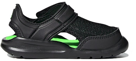 (TD) Sandal Kasual Anak adidas Fortaswim I Velcro Hitam Hijau 'Black Green' FV8860 Order (TD) Sandal Kasual Anak adidas Fortaswim I Velcro Hitam Hijau 'Black Green' FV8860