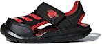 Buy (TD) adidas Fortaswim I Sandal Kasual Anti-Selip Hitam Merah 'Black Red' AC8420