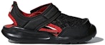 Order (TD) adidas Fortaswim I Sandal Kasual Anti-Selip Hitam Merah 'Black Red' AC8420
