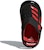 (TD) adidas Fortaswim I Sandal Kasual Anti-Selip Hitam Merah 'Black Red' AC8420