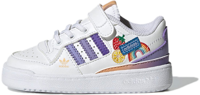 (TD) adidas Forum Low 'Buah & Pelangi Patch' GY8211 Buy (TD) adidas Forum Low 'Buah & Pelangi Patch' GY8211