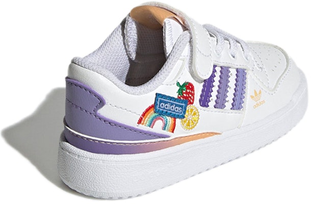 (TD) adidas Forum Low 'Buah & Pelangi Patch' GY8211 Shop (TD) adidas Forum Low 'Buah & Pelangi Patch' GY8211