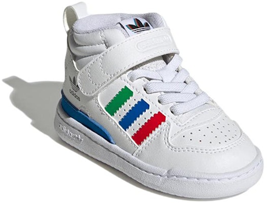 (Toddler) adidas Forum Mid 360 'Red Blue Green' GY9166 Lookbook (Toddler) adidas Forum Mid 360 'Red Blue Green' GY9166