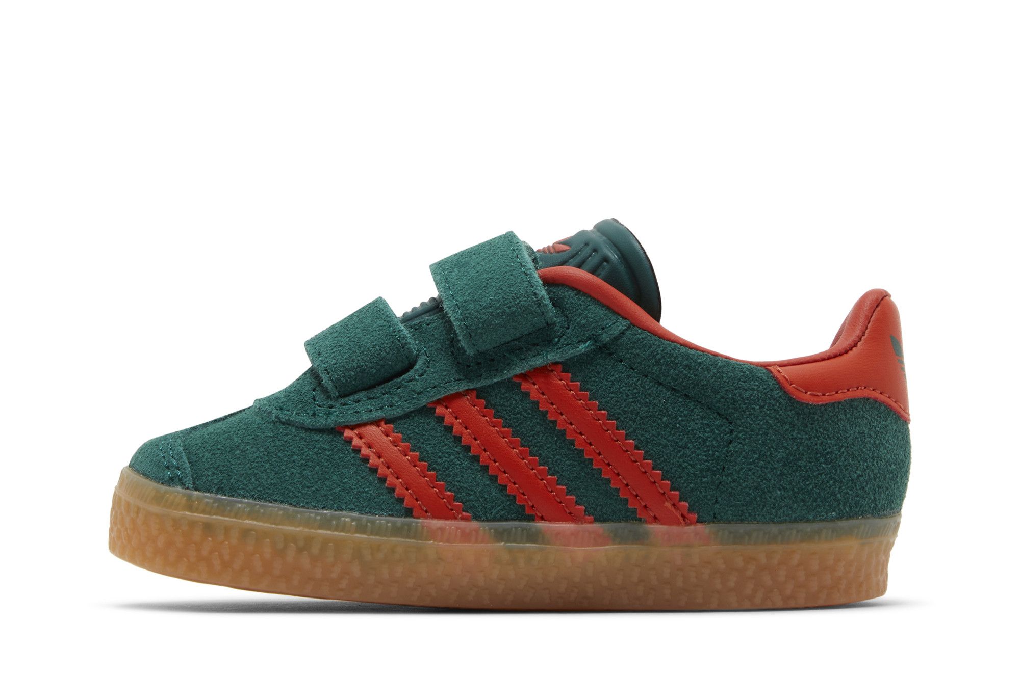 Lookbook (TD) adidas Gazelle I 'Verde Universitario Rojo Preloved' IE8706