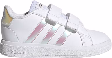 (Toddler) adidas Grand Court 2.0 'White Iridescent' GY2328 (Toddler) adidas Grand Court 2.0 'White Iridescent' GY2328