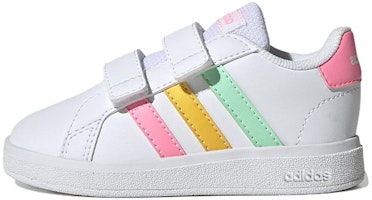 (Toddler) adidas Grand Court 2.0 'White Multi-Color' HP8917 (Toddler) adidas Grand Court 2.0 'White Multi-Color' HP8917
