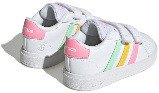 (TD) adidas Grand Court 2.0 'Putih Multi-Warna' HP8917 Shop (TD) adidas Grand Court 2.0 'Putih Multi-Warna' HP8917