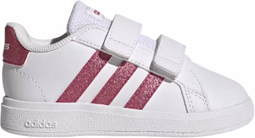 (Toddler) adidas Grand Court 2.0 'White Real Magenta' GY4768 (Toddler) adidas Grand Court 2.0 'White Real Magenta' GY4768