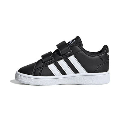 (TD) adidas Grand Court 'Black White'