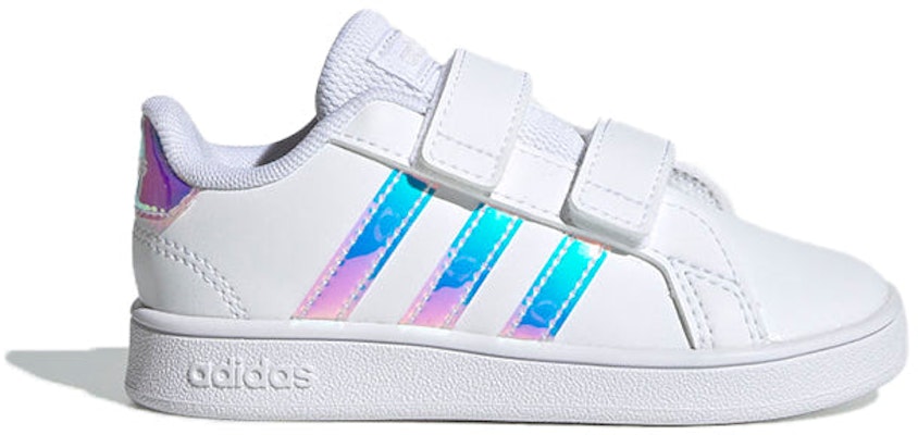 (TD) アディダス グランドコート "ホワイト イリデッセント" FW1276 Order (TD) アディダス グランドコート "ホワイト イリデッセント" FW1276