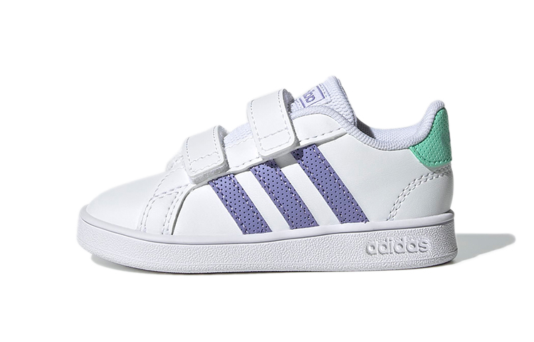 Buy (TD) adidas Grand Court 'Putih Ungu Mint' GX5752