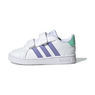 (TD) adidas Grand Court 'White Purple Mint'